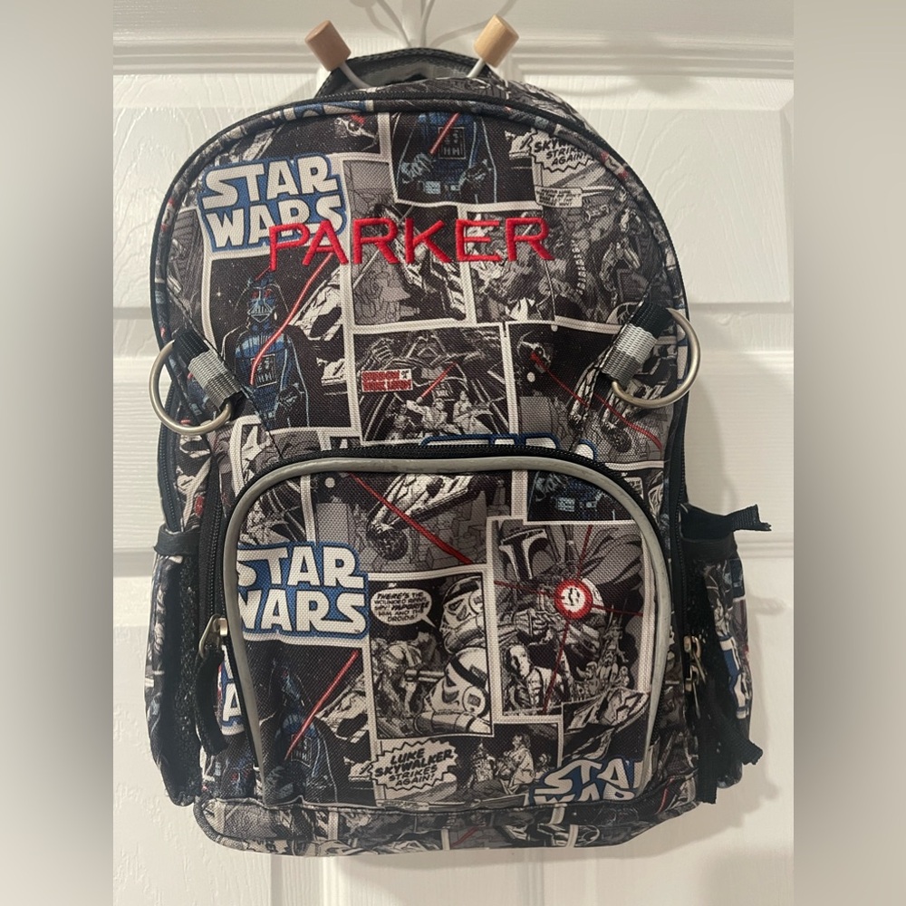 Pottery Barn Kids Star Wars | Darth Vader Monogrammed Mini Backpack “Parker
